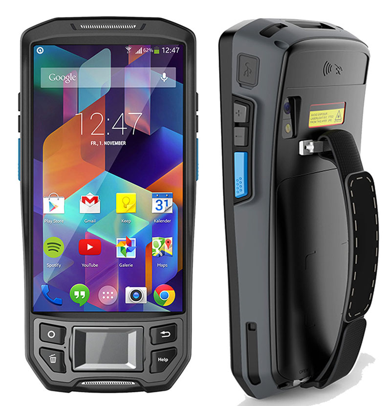 5 inch Android 6.0 Handheld Terminal Phone Rugged IP67 With 1D 2D Barcode Scanner NFC PDA Mobile Computer